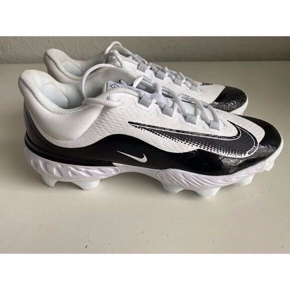 Nike Alpha Huarache Elite 4 Low MCS Baseball Cleats FD6355- 101 White Men’s 14 - Picture 4 of 10